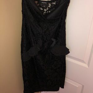 Sweetheart Neckline Mini Dress